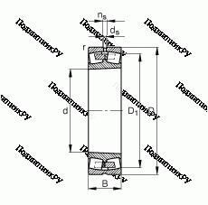 Подшипник 23030-E 1A-K-M
