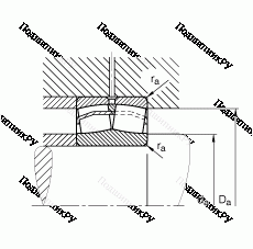 Подшипник 22311-E 1-T 41A
